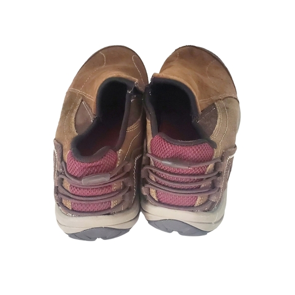 Merrell Brown Suede Leather Slip On Loafers Flats Size 8.5 - Picture 3 of 8